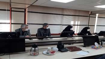 جلسه معاونت آموزشی ، تحقیقات و فناوری دانشگاه با اساتید 