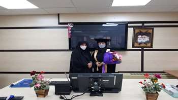 دفاع از رساله دکتری خانم دکتر مهدیه آرین دانشجوی دوره اول دکترا تخصصی 