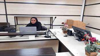 جلسه دفاع خانم عبادی نژاد 