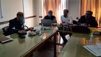 اولین جلسه ارزیابی بیرونی، درون دانشگاهی  اعتباربخشی آموزشی  دانشکده پرستاری و مامایی